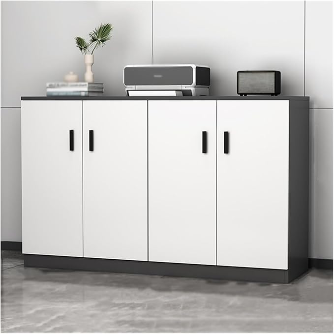 File Cabinets File Cabinet Data Cabinet Office Storage Cabinet File Cabinet Floor Storage Short Cabinet Wooden Office Cabinet Storage Cabinet Four Doors File Storage Cabinets(Medium)