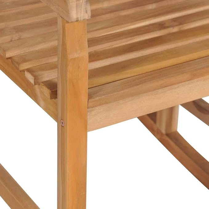 Rocking Chair Solid Wood Teak Rocking Chair Children's Armchair Bedroom Recliner Living Room