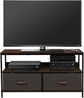 Sorbus TV Stand Dresser with 2 Drawers - Television Riser Chest with Storage - Bedroom Living Room Closet &amp Dorm Furniture