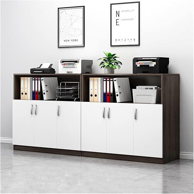File Cabinet Data Cabinet File Storage Office Partition Cabinet The Wall Storage Combination Cabinet Under Desk Storage(Color:B-240 * 40 * 120cm)