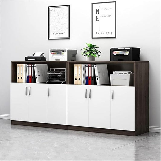 File Cabinet Data Cabinet File Storage Office Partition Cabinet The Wall Storage Combination Cabinet Under Desk Storage(Color:B-240 * 40 * 120cm)