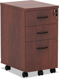 Alera ALE Valencia Mobile B/B/F Pedestal File 15 7/8 x 20 1/2 x 28 3/8 Med Cherry