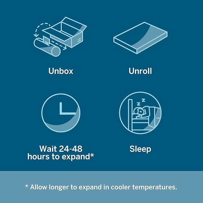 Lucid 5 Inch Gel Memory Foam Mattress - Firm Feel - Gel Infusion - Memory Foam Infused with Bamboo Charcoal - Breathable Cover - Short Queen
