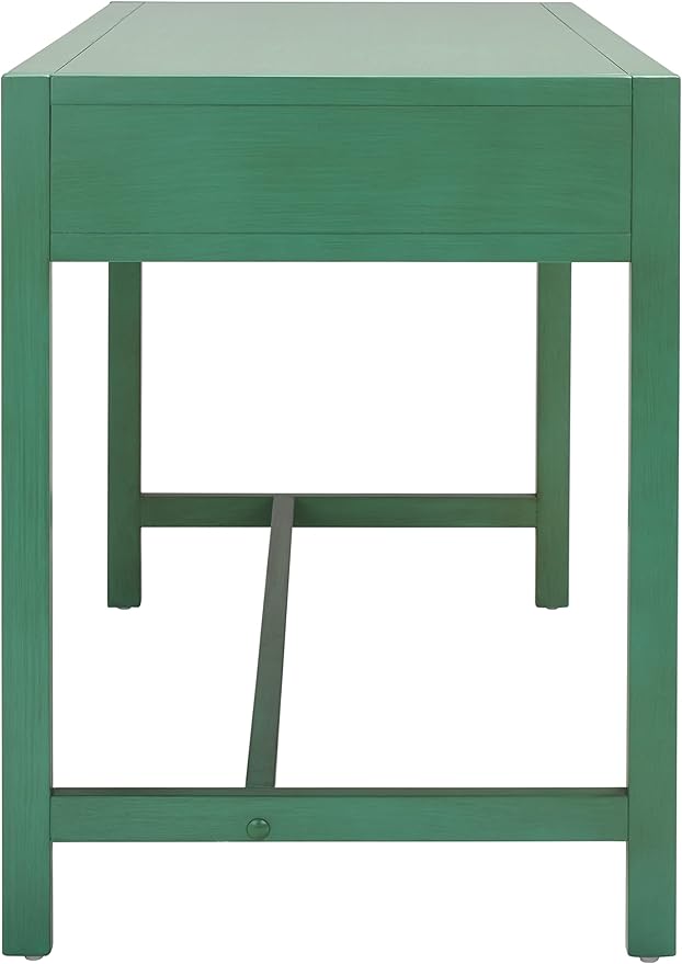 SAFAVIEH Home Collection Esther Turquoise 2-Drawer Desk