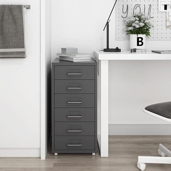 HASMI Filing Cabinet 3 Drawer Mobile File Cabinet Low Cabinet Drawer Cabinet Office Filing Cabinet Household Mobile Storage Cabinet Storage Cabinet (Color : E) yuqing2022