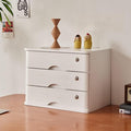 Desktop File Cabinet - Desktop Organizer Storage Box Desktop Drawer Cabinet with Lock 1/2/3/4 Tier Wooden Flat File Cabinet Storage Desktop Storage Cabinet/Data Cabinet (E 3 Drawer)