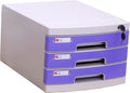 Desk with Lockable Drawers Mobile Filing Cabinet 3 Drawer File Cabinet Drawer Organiser Multi-Drawer Desktop Organiser