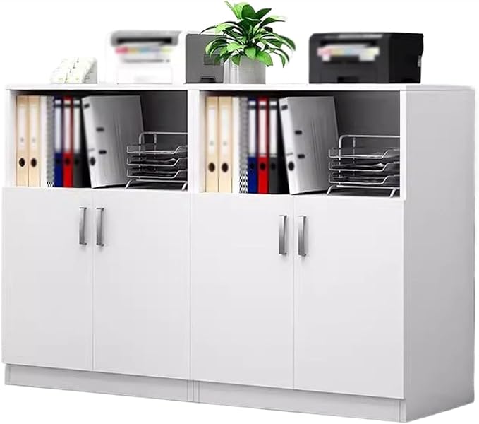 Filing Cabinet for Office Storage with Partition Shelf Spacious Data Nizer(B160x40x120cm)