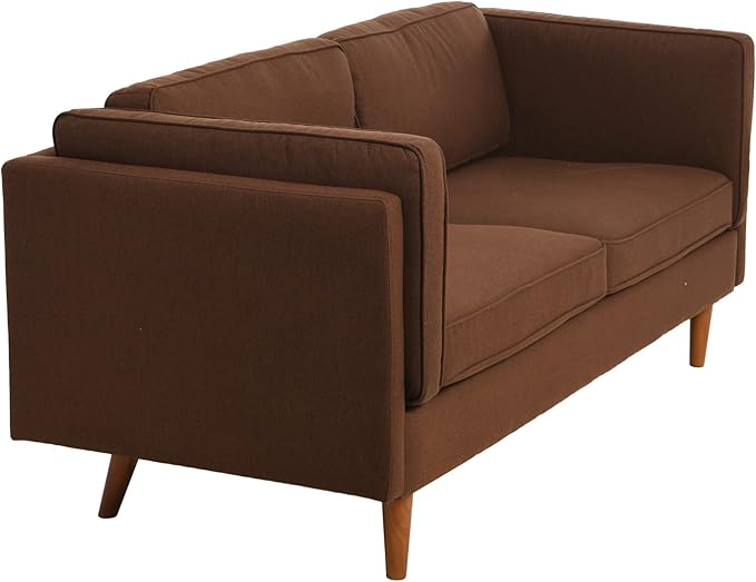 Creative Co-Op Atley High Sided Sofas Vintage Brown