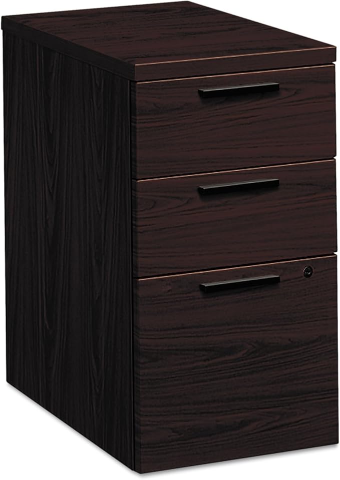 Hon-10500 Series Box/Box/File Mobile Pedestal 15-3/4W X 22-3/4D X 28H Mahogany
