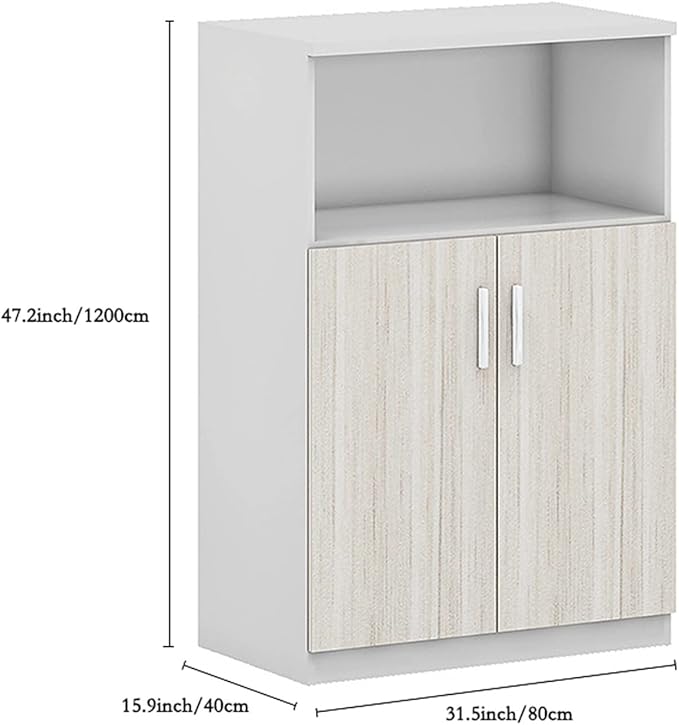 HASMI Filing Cabinet Office Filing Cabinet Storage Cabinet Low Cabinet Filing Cabinet Wooden Cabinet with Lock Home Office Furniture Cabinet Storage Cabinet yuqing2022