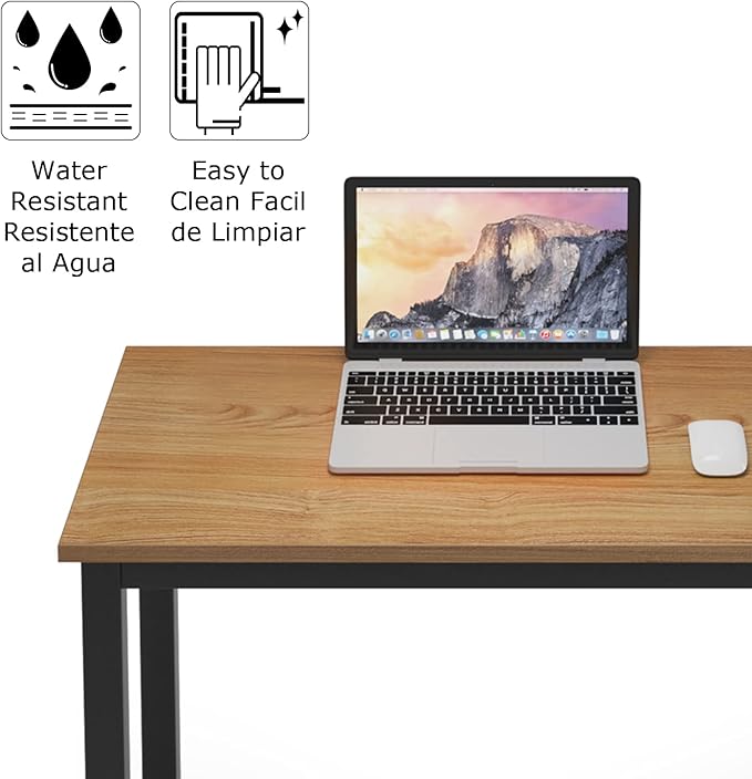 SogesGame 39.4 inches Computer Writing Gaming Compact Desk for Small Space Study Table for Home Office