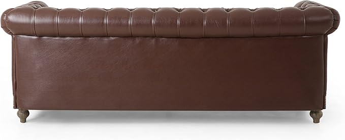 Christopher Knight Home Castalia Sofas Dark Brown + Natural