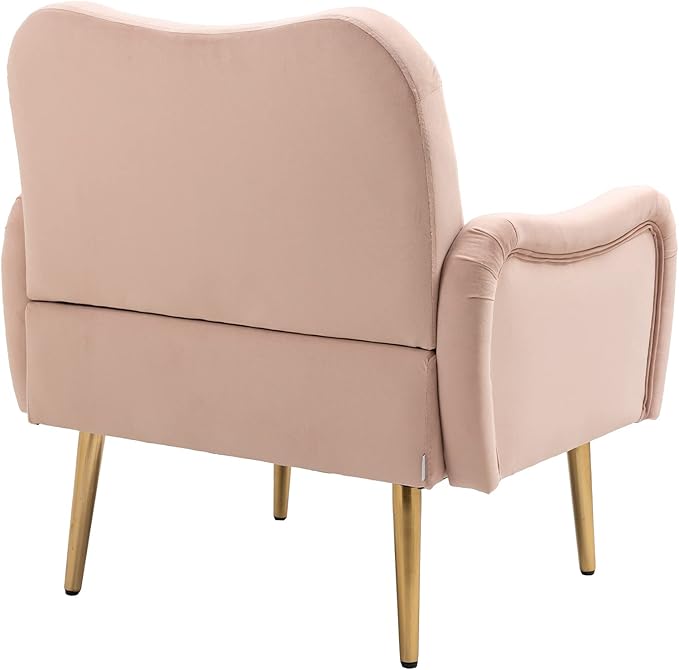 Velvet Chair Accent Chair/Living Room lesiure Chair with Metal feet
