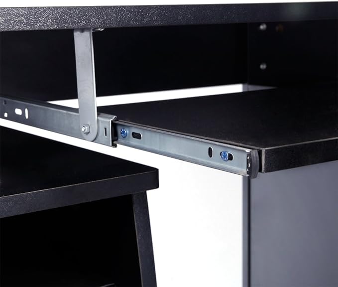 Computer DeskComputer Writing Desk with 1 Door &amp 3 DrawersHome Office Study DeskStudy Writing Desk for Bedroom Workstation