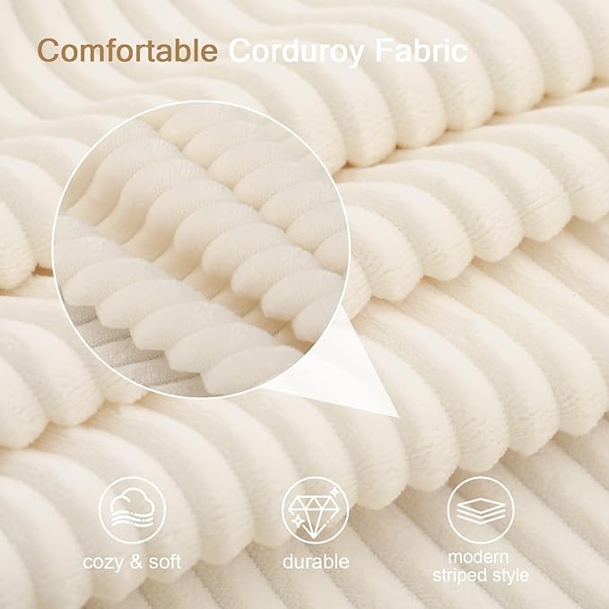 MeMoreCool Boneless Folding Queen Sofa Bed – Corduroy Convertible Futon Sleeper Couch with Foam Core &amp Pillow Washable Cover Space-Saving Floor Sofa for Living Room Guest Bedroom Apartment