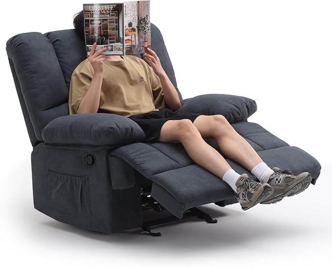Stary Oversized Rocking Rocker Recliner Chair for Living Room Adults