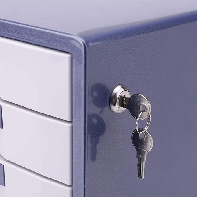 File Cabinets Office Storage Pedestal Cupboard Various Supplies Small Kitchen Cosmetic File Box Multiple Stacks Counters Metal - 30 * 35 * 41Cm