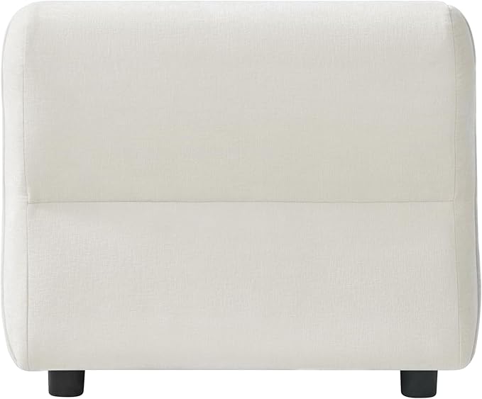 Christopher Knight Home Milio Modern Accent Chair with Ottoman Foot Rest Wooden Frame Club Chair and Ottoman Comfy Living Room Lounge Chair with Coffee Table Single Sofa and Footstools Beige