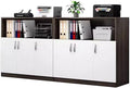 Filing Cabinet for Home &amp Office Versatile File Storage Solution Space Saving Partition Cabinets(A)