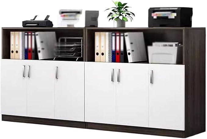 Filing Cabinet for Home &amp Office Versatile File Storage Solution Space Saving Partition Cabinets(A)