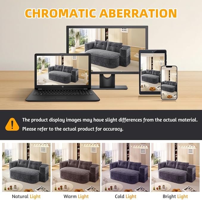 78.7 Folding Sofa Bed18 Full Size Floor CouchConvertible Corduroy Fabric Foam-Filled Sleeper Futon Loveseat Couch for Office Apartment-Dark Gray