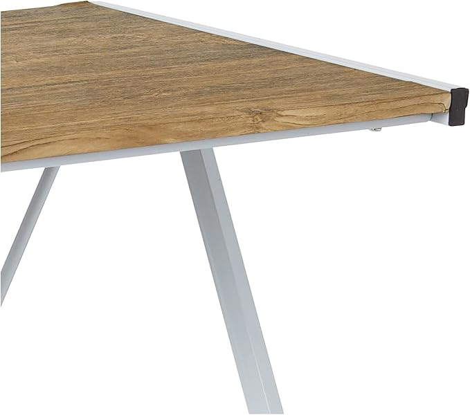 Urban Lifestyle Z-Shaped Student Desk Wood