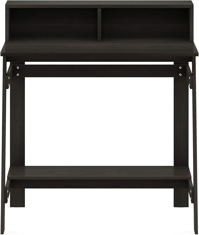 Furinno Simplistic a Frame Computer Desk Espresso