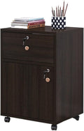 File Cabinet Wooden Office File Cabinet Mobile Floor Low Cabinet Storage Data Cabinet Activity Cabinet Lock Drawer Cabinet Storage Cabinet Organizer Filing Storage Cabinet (A2)