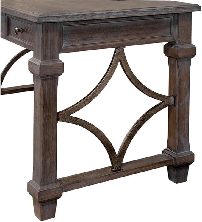Martin Furniture Writing Desk Weathered Dove
