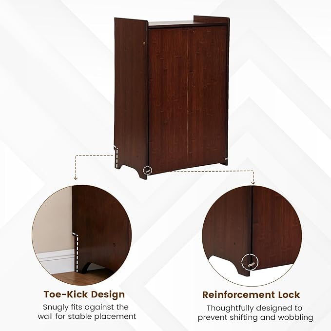 Bamboo Folding Desk with Storage Mid Century Fold Out Table Space Saving Foldable Desk for Small Spaces Multi-Functional Computer Desk for Home Office Bedroom Apartment &amp Dorm