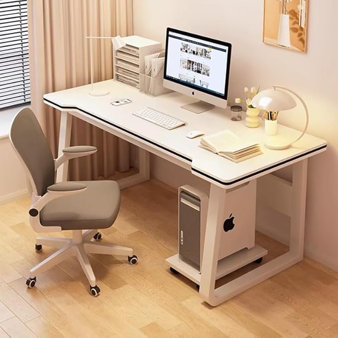 Gaming Desk Computer Writing Table Student Art Modren Simple Style PC Wood Suitable Portable Desk for Home Office