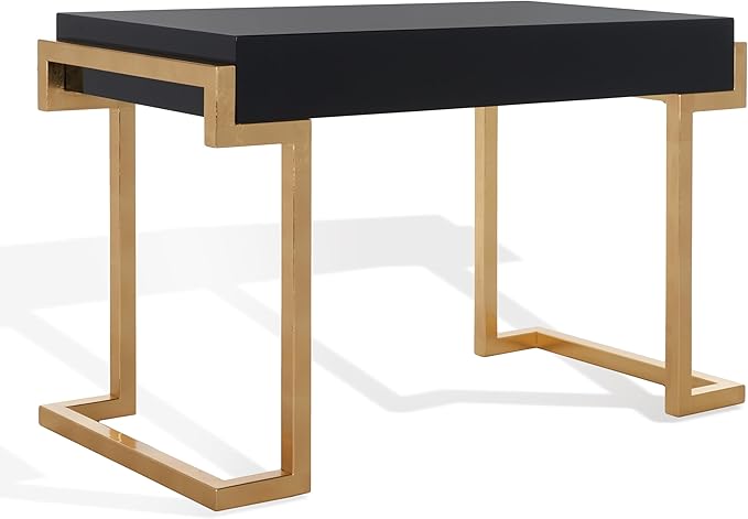 Safavieh Couture Collection Maia Black 2-Drawer Lacquer Desk