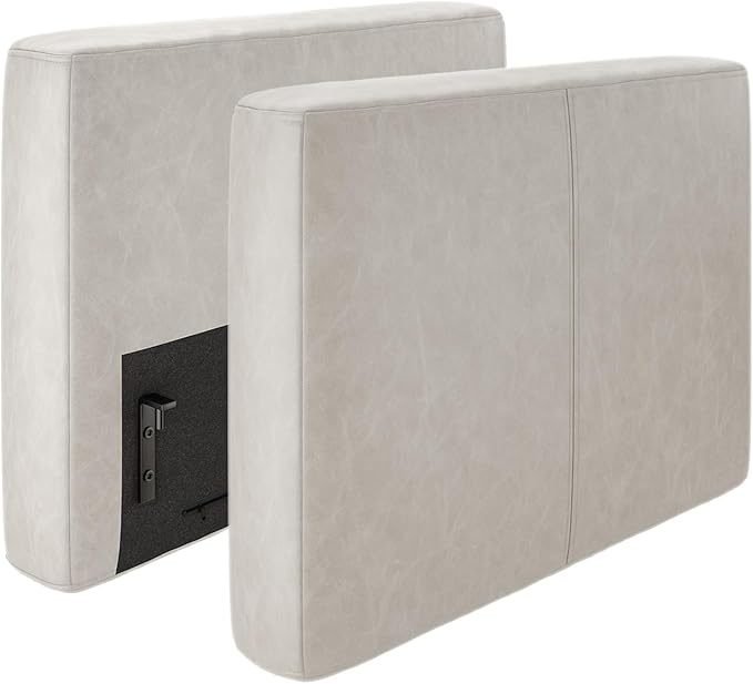 EASE MOOSE Armrest Module for Modular Sectional Sofa Faux Leather Side Armrests for Convertible Sectional Modular Sofa Couch