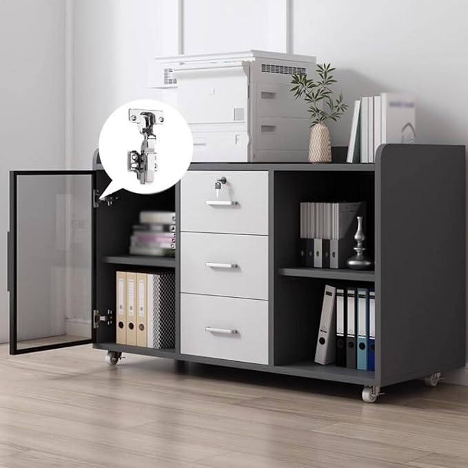 Filing CabinetOffice CabinetPrinter CabinetPantry CabinetSide CabinetMobile Floor Cabinet (Color : B)