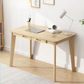 Minimalist Computer Desk with Drawer 31/39/47inch Office Desk Computer Table Study Writing Desk Workstation for Home Office (39 * 21inches)