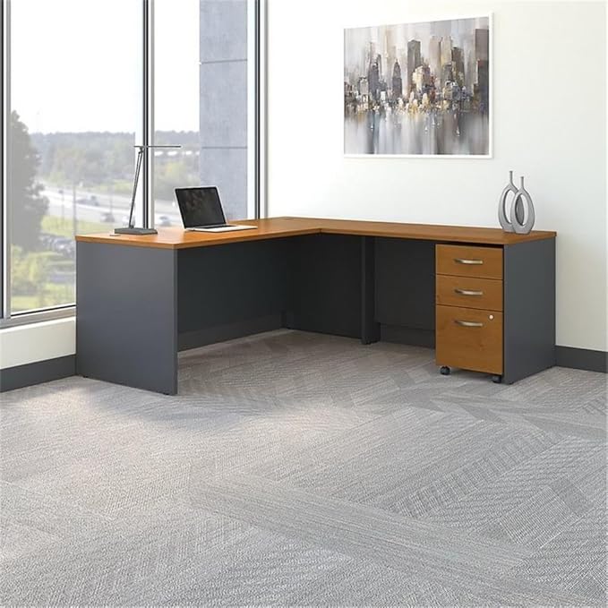 Bush Business Furniture Arrive Waiting Room Loveseat with Arms in Light Gray Vinyl Reception Area Seating for Office and Lobby