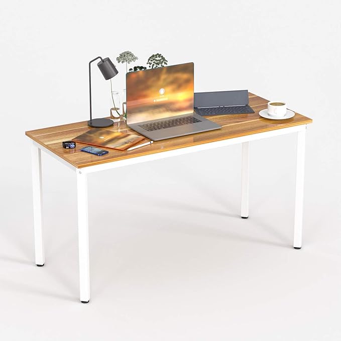 Anivia 47'' Computer Desk Home Office Desk Writing Table Dining Desk(Walnut) 47 D x 23 W x 29 H