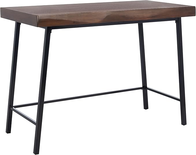 SAFAVIEH Home Collection Bernhart Walnut/Black Desk