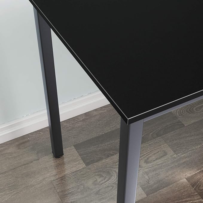 soges 31.5 inches Small Desk Writing Study Worksation for Home Office Computer Desk Black YL-AC3-80BK
