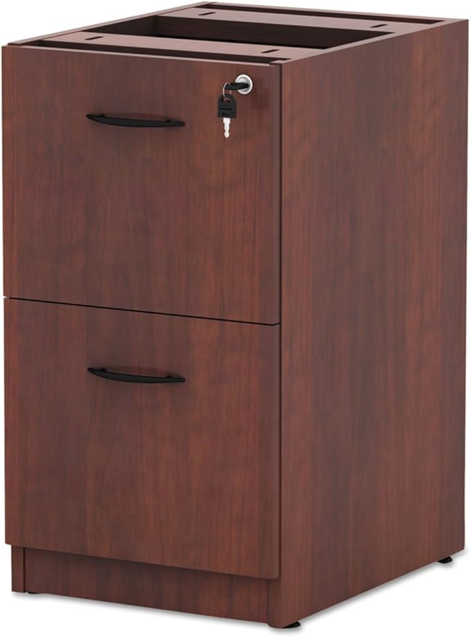 Alera VA542822MC Valencia F/f Drawer Full Pedestal 15 5/8 X 20 1/2 X 28 1/2 Medium Cherry