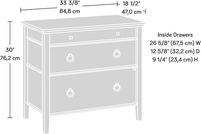 2 Drawer Small File Cabinet with Lock Lateral Engineered Wood Filing Cabinets for Home Office Under Desk Locking Storage Cabinet Organizer with DrawersBrown