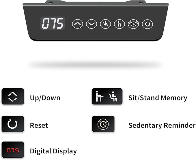 72 Standing Gaming Desk with Dual Motor Wing-Shaped Computer Desk with Full Coverage Mouse Pad Electric Height Adjustable Standing Desk with RGB LED Lights and Slot Design Shelves