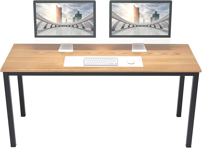 Soges Computer DeskOffice Desk Writing Table Workstation Table PC Desk Modern Simple Style