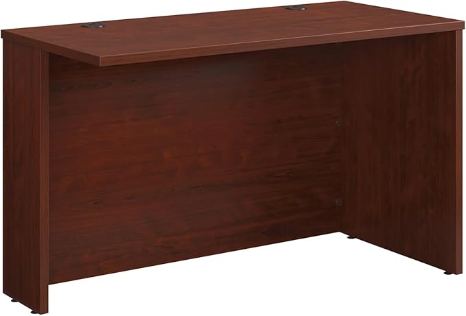 Sauder Affirm 48x24 Desk Shell/Credenza/Return Classic Cherry Finish