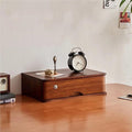Desktop File Cabinet - Solid Wood Storage Box - Desktop Organizer Solid Wood Storage Box Small Chest of Drawers Put A4 Paper Small Chest of Drawers Put A4 Paper (D 1 Drawer)