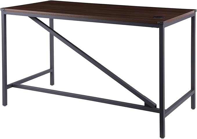 Alera Industrial Series Table Desk 47.25 X 23.63 X 29.5 Modern Walnut
