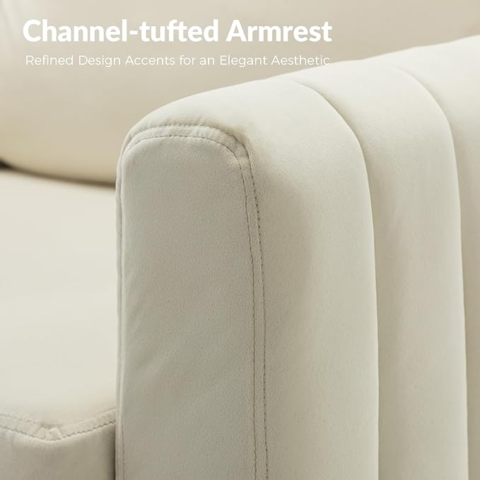 Modern Upholstered Velvet Accent Chair Velvet Armchair Club Chair with Gold Metal Legs Mid-Century Barrel Leisure Comfy Reading Chair for Livingroom Bedroom