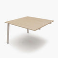 Modular Computer Office Desk Modern Style Small Study Writing Workstation Table for Home &amp Business 2 Person Extension