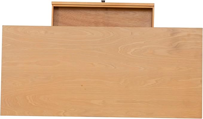 Melissa Natural Wooden One Drawer Writing Desk by Linon